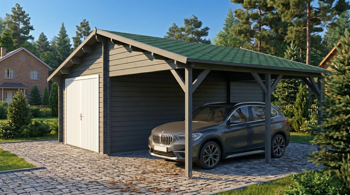 Garage+carport 6,8x5,6 m - Image 17