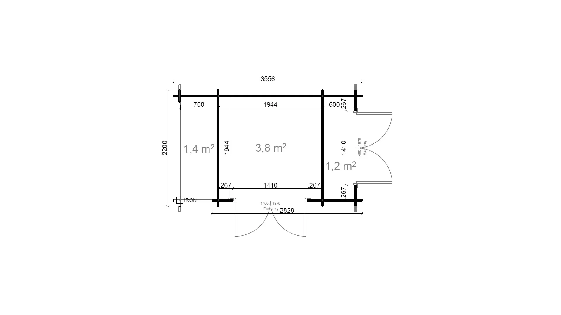 Atlanta 3.56x2.2 m - Image 13