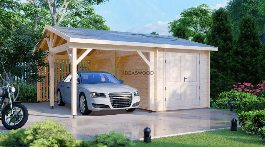 Carport+storage 5,7x5,3-UK