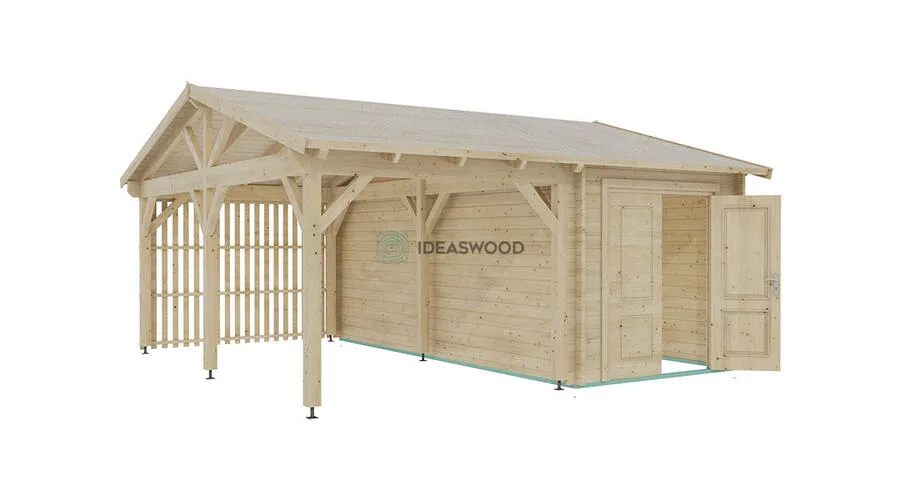 Carport+storage 5,7x5,3-UK - Image 2