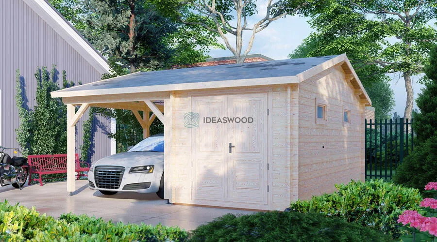 Carport+storage 5,7x5,3-UK - Image 3