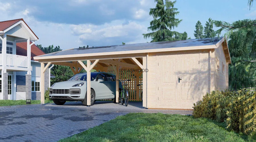 Carport+storage 5,7x7,9-UK - Image 3