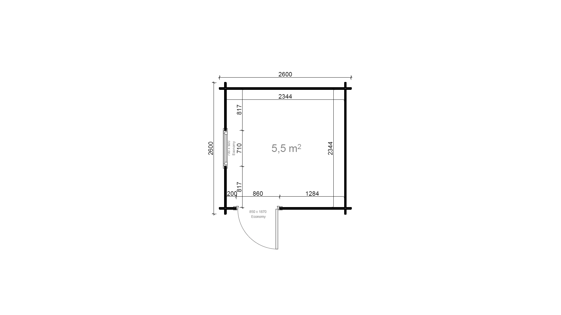 Dalas 2.6x2.6 m - Image 11