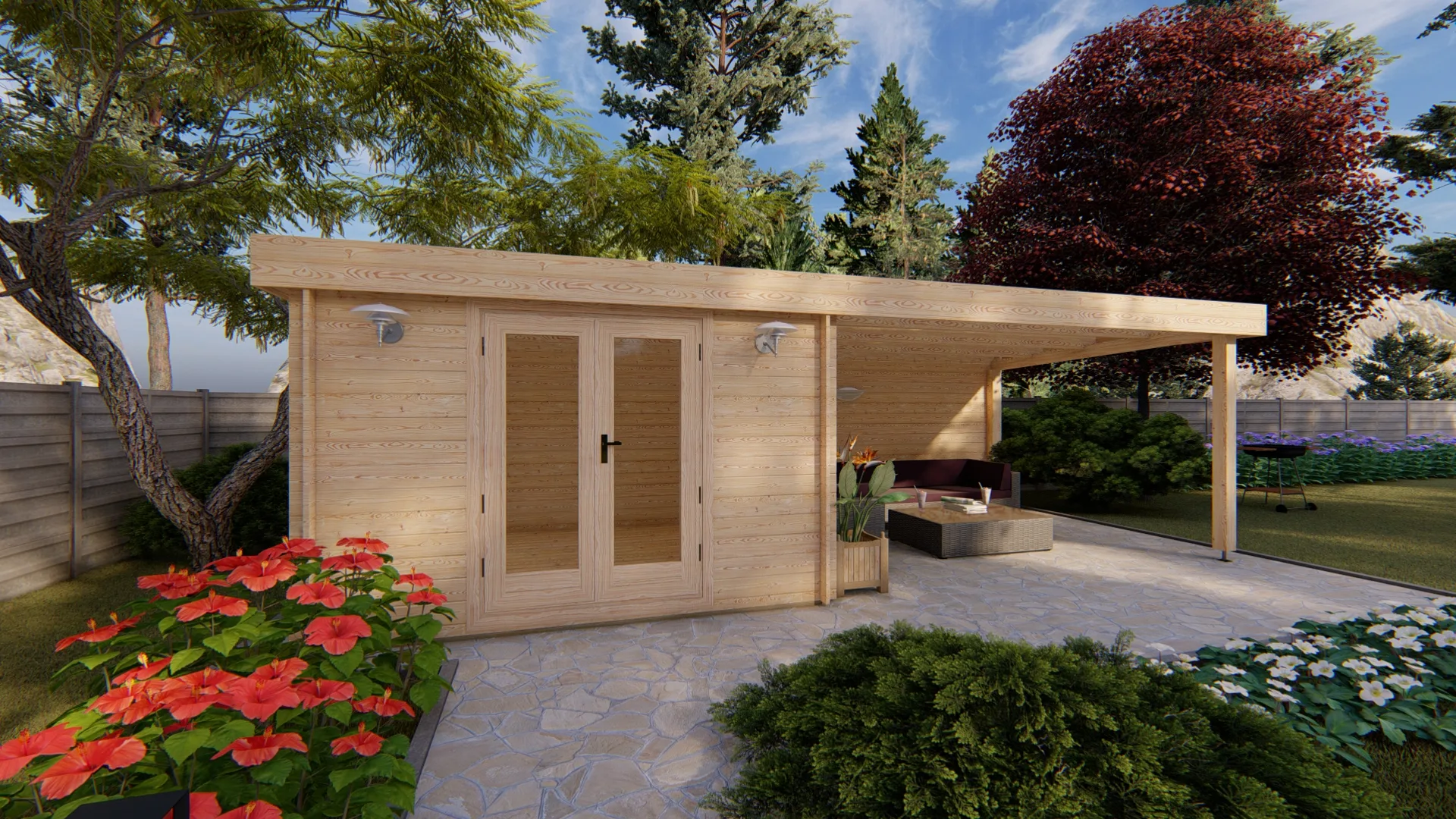Eric 3.3×7.36 m Storage Shed