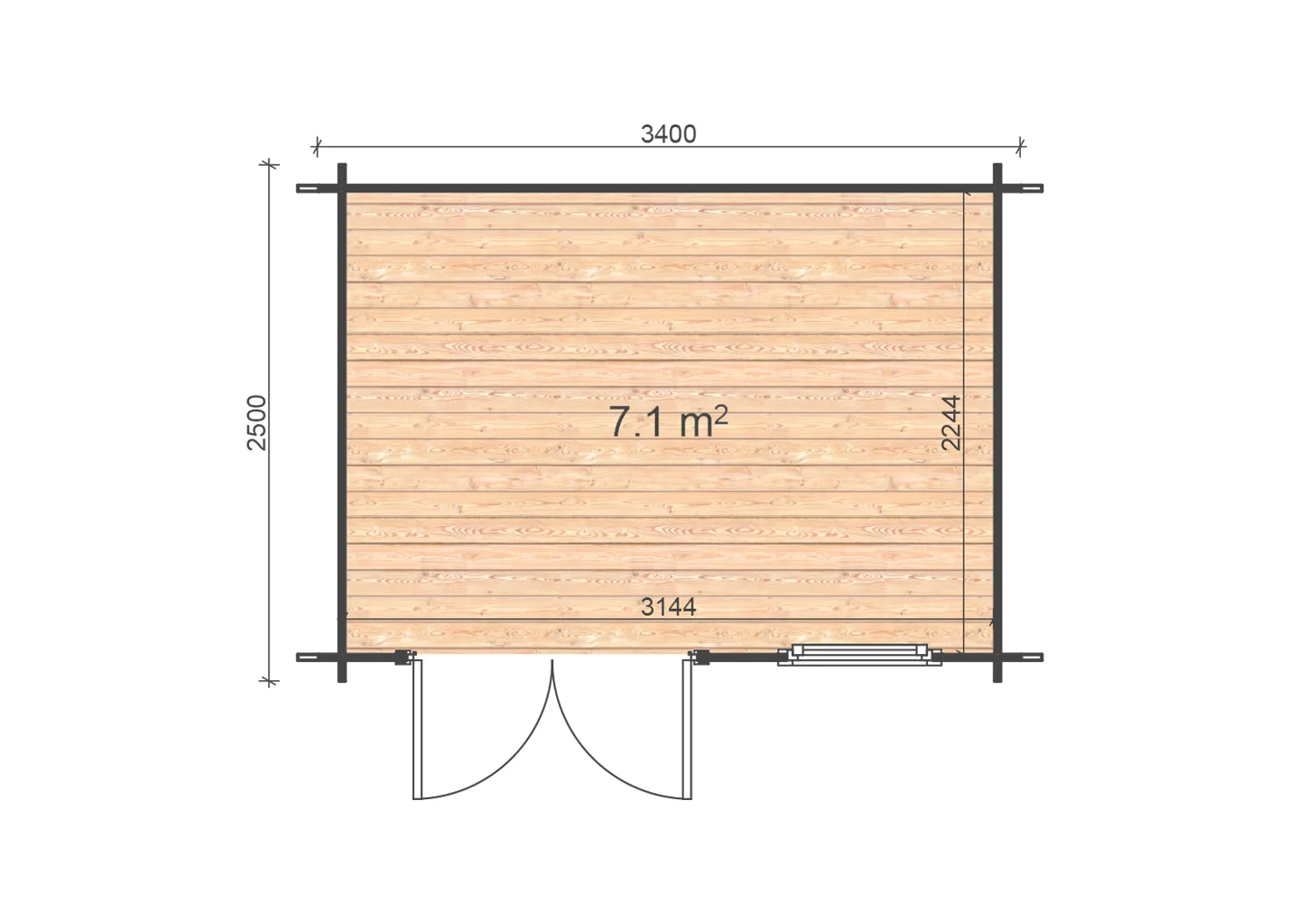 Erna 2.5x3.4 m - Image 11