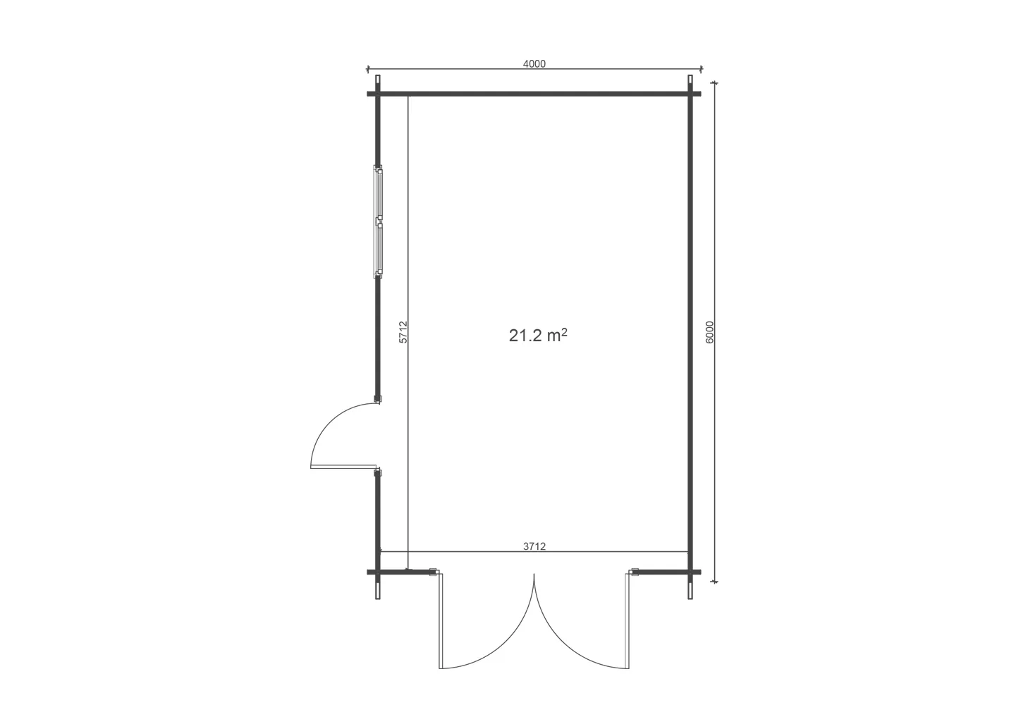 Garage 4x6 m - Image 6