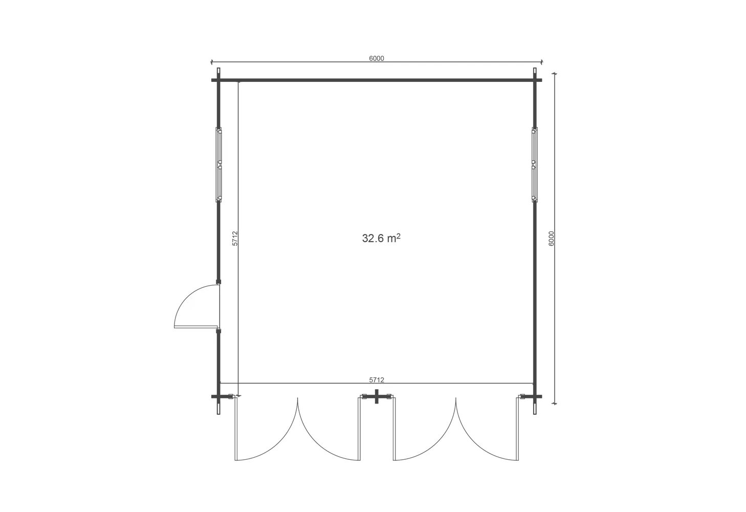 Garage 6x6 m - Image 8
