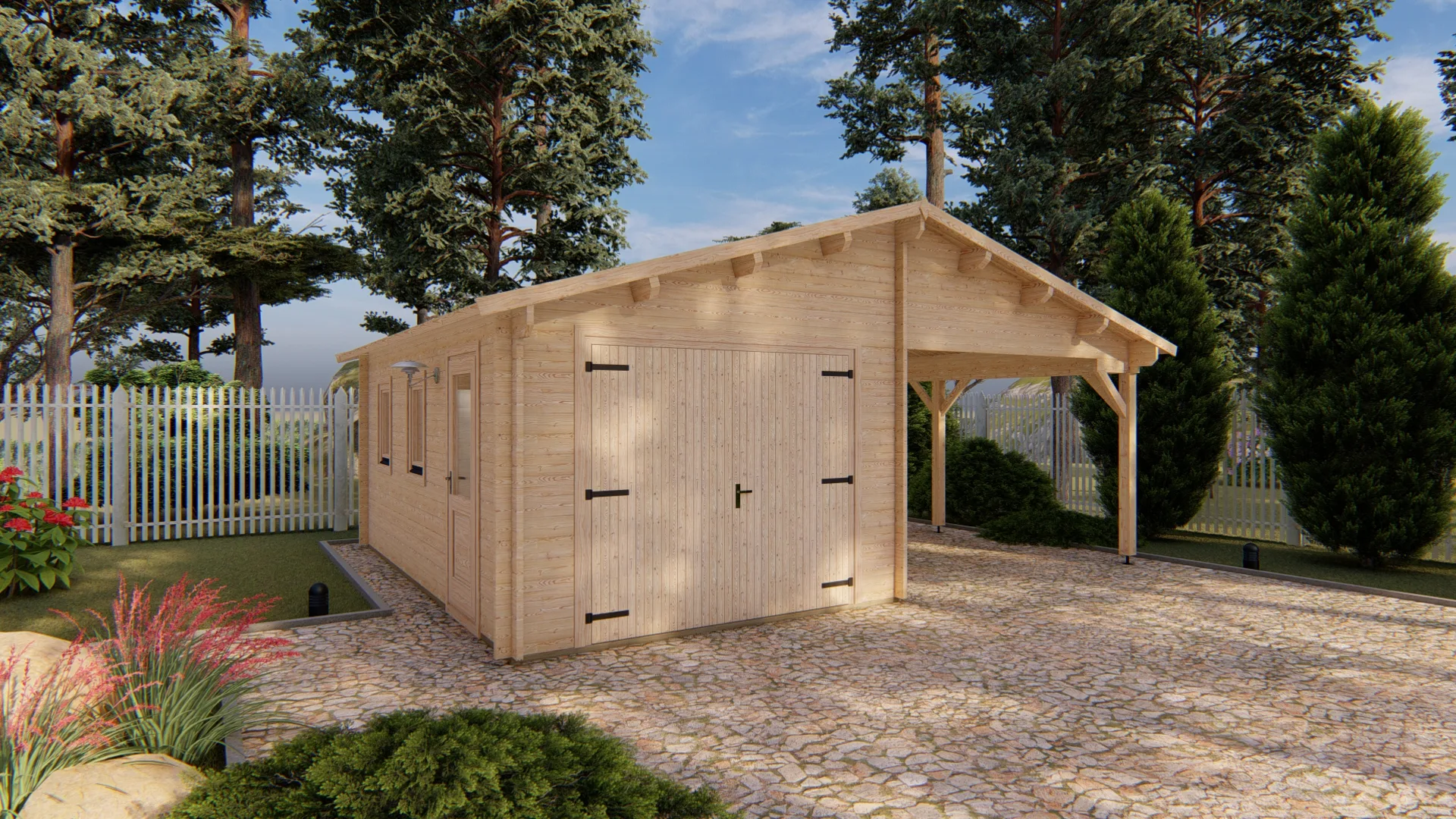 Garage+carport 6,8x5,6 m - Image 12