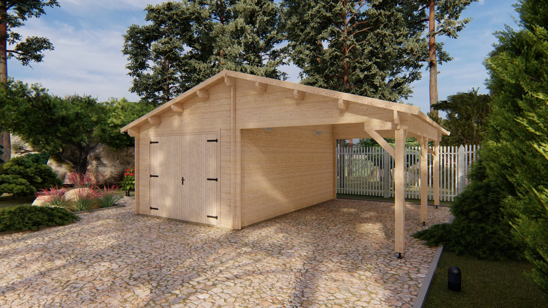 Garage+carport 6,8x5,6 m - Image 13