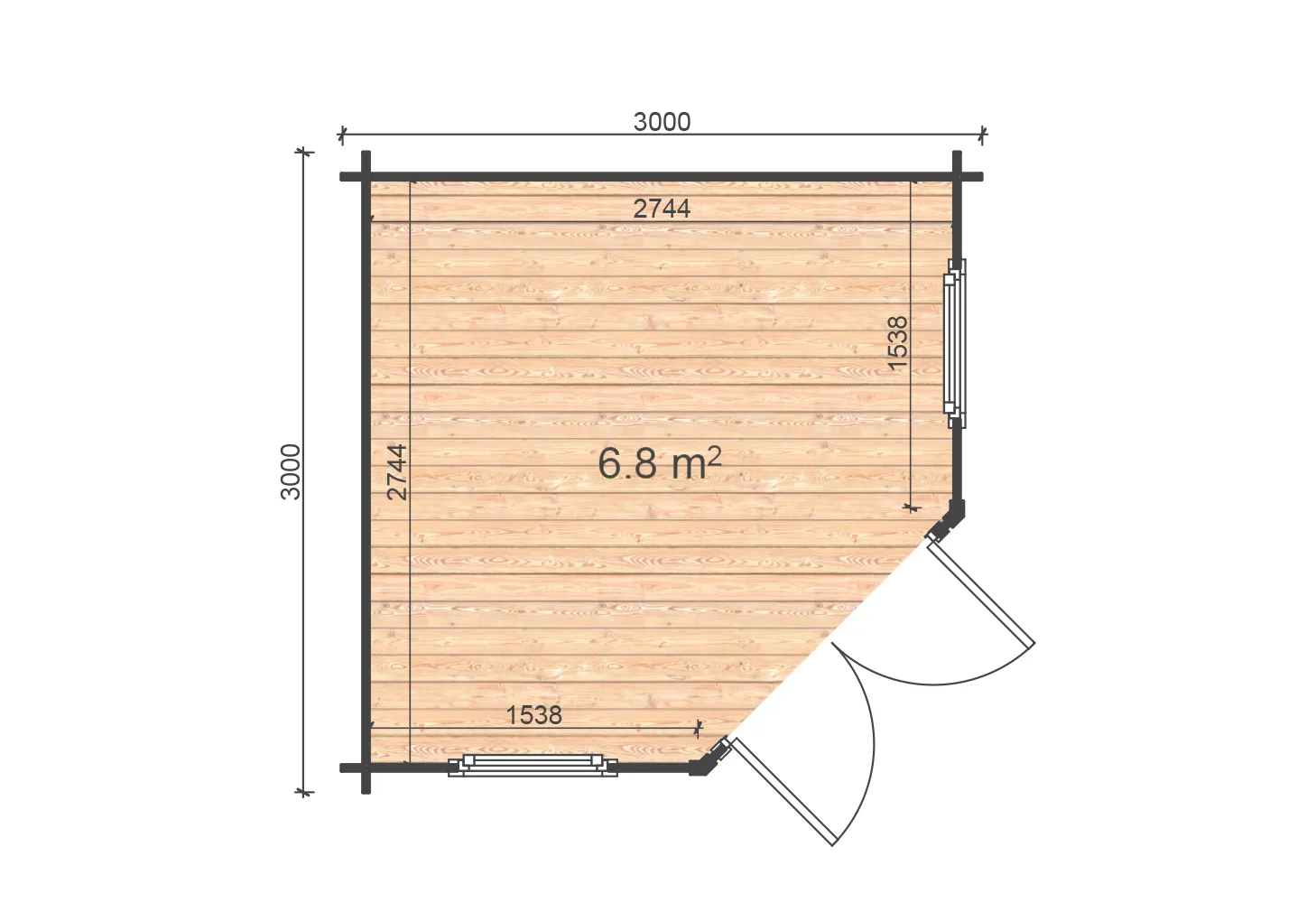 Lukne 3x3 m - Image 12