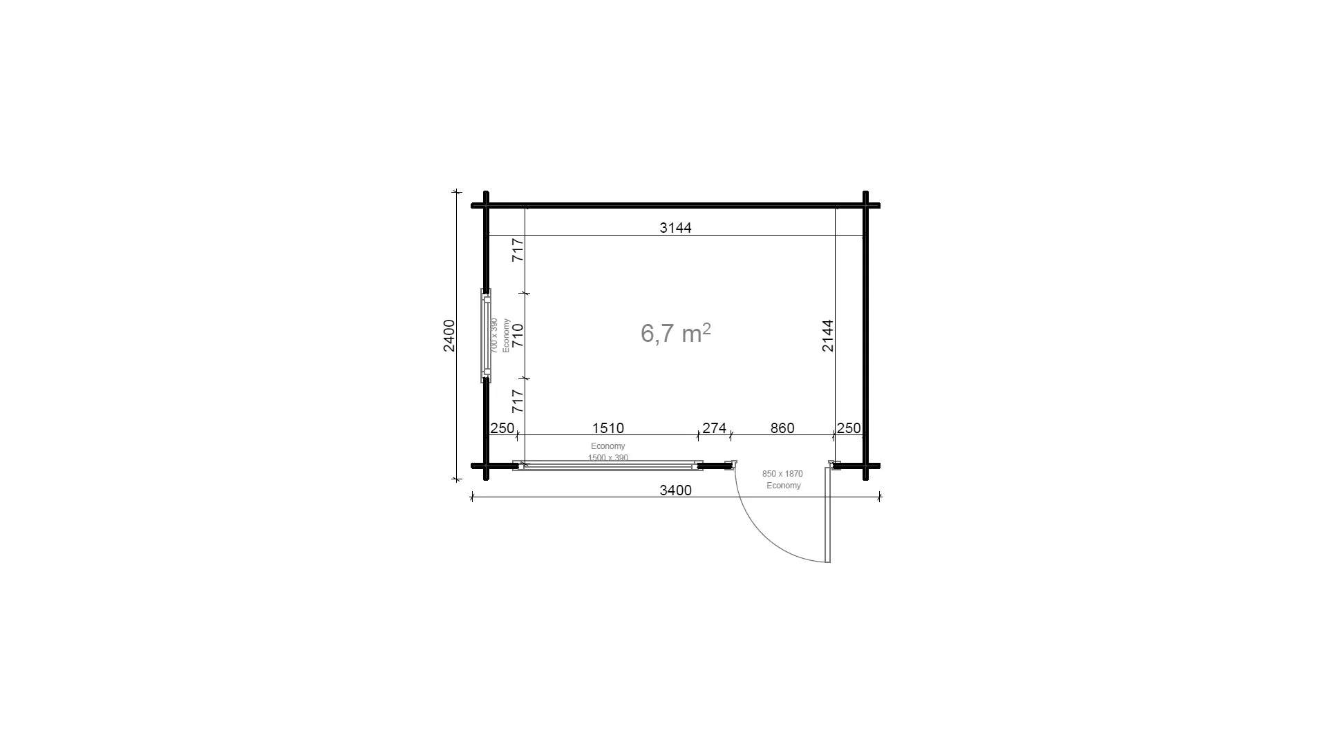 Lulu-3 3.4x2.4 m - Image 12