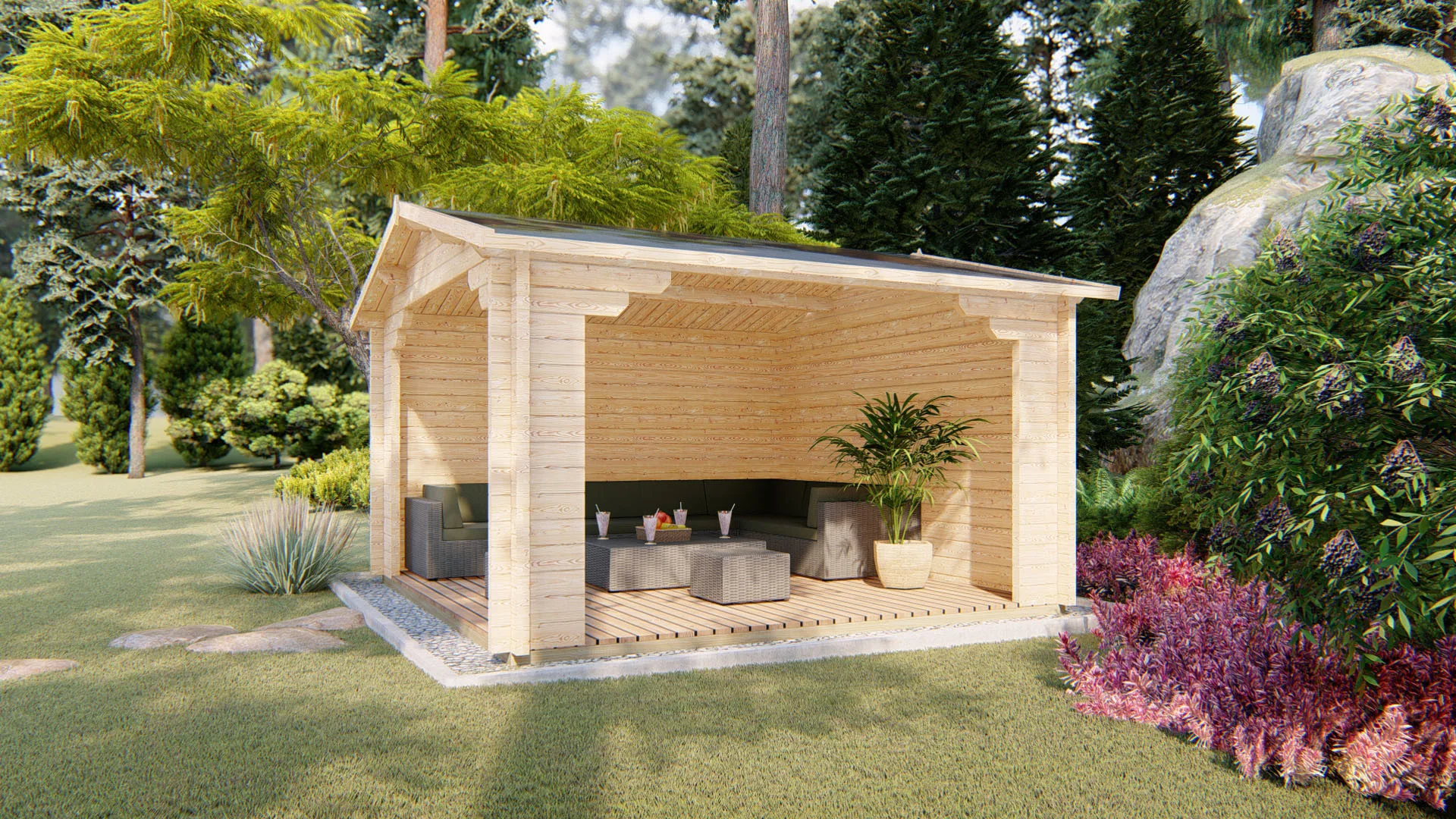 Pergola Haga 4x4 m - Image 2