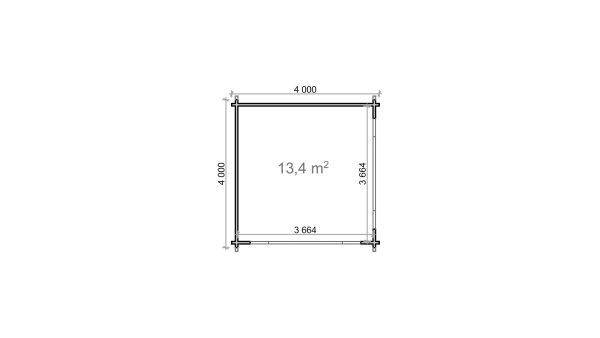 Pergola Haga 4x4 m - Image 4