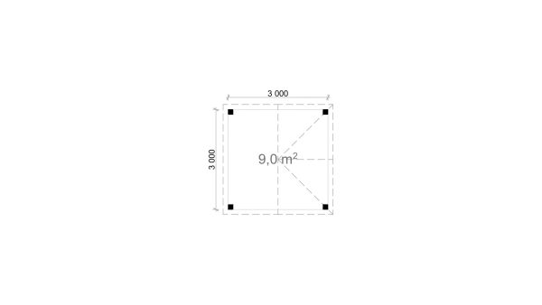 Pergola Oli 3x3 m - Image 5