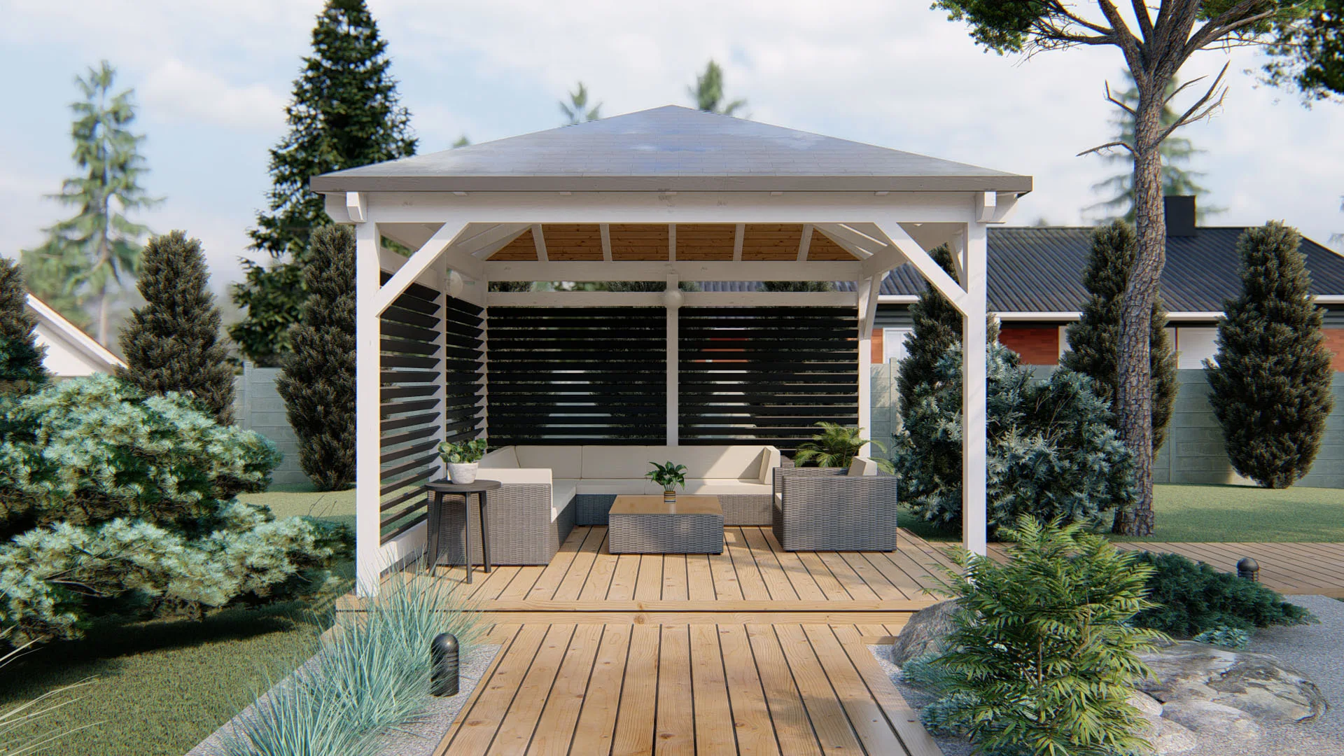 Pergola Uma 4×4 m