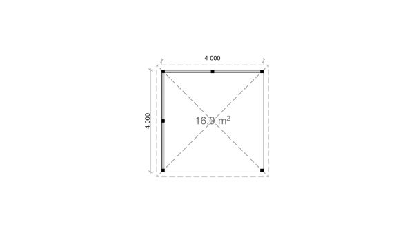 Pergola Uma 4x4 m - Image 6