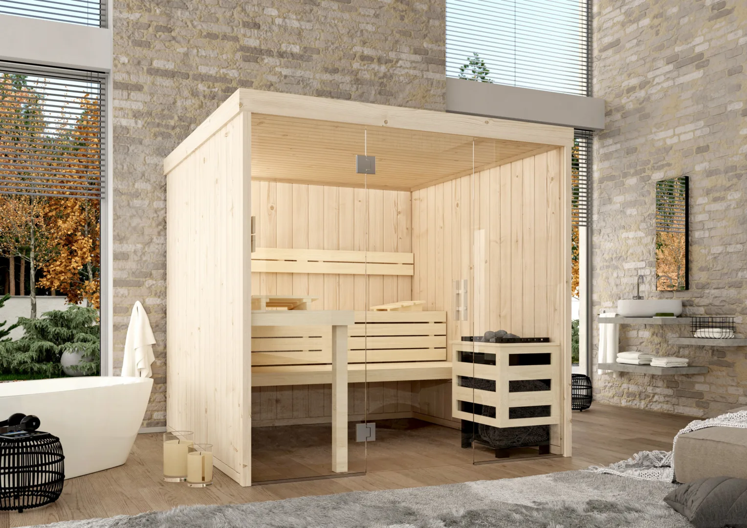 Standard Indoor Sauna - Image 4