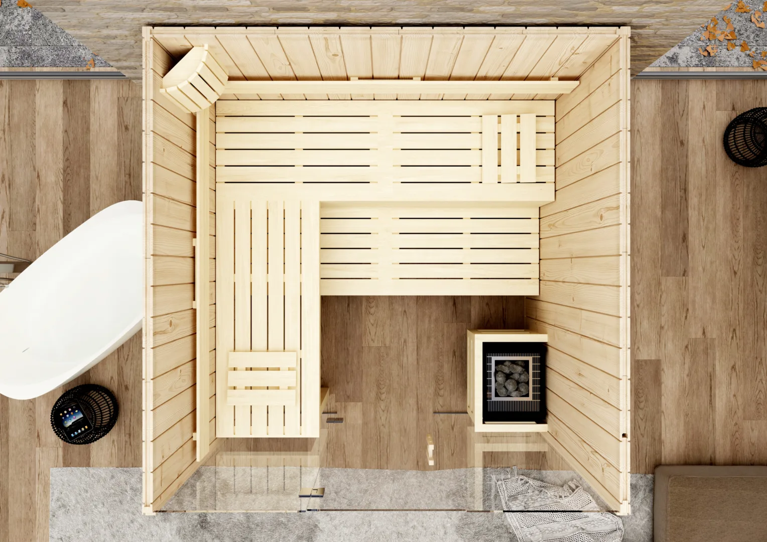 Standard Indoor Sauna - Image 2