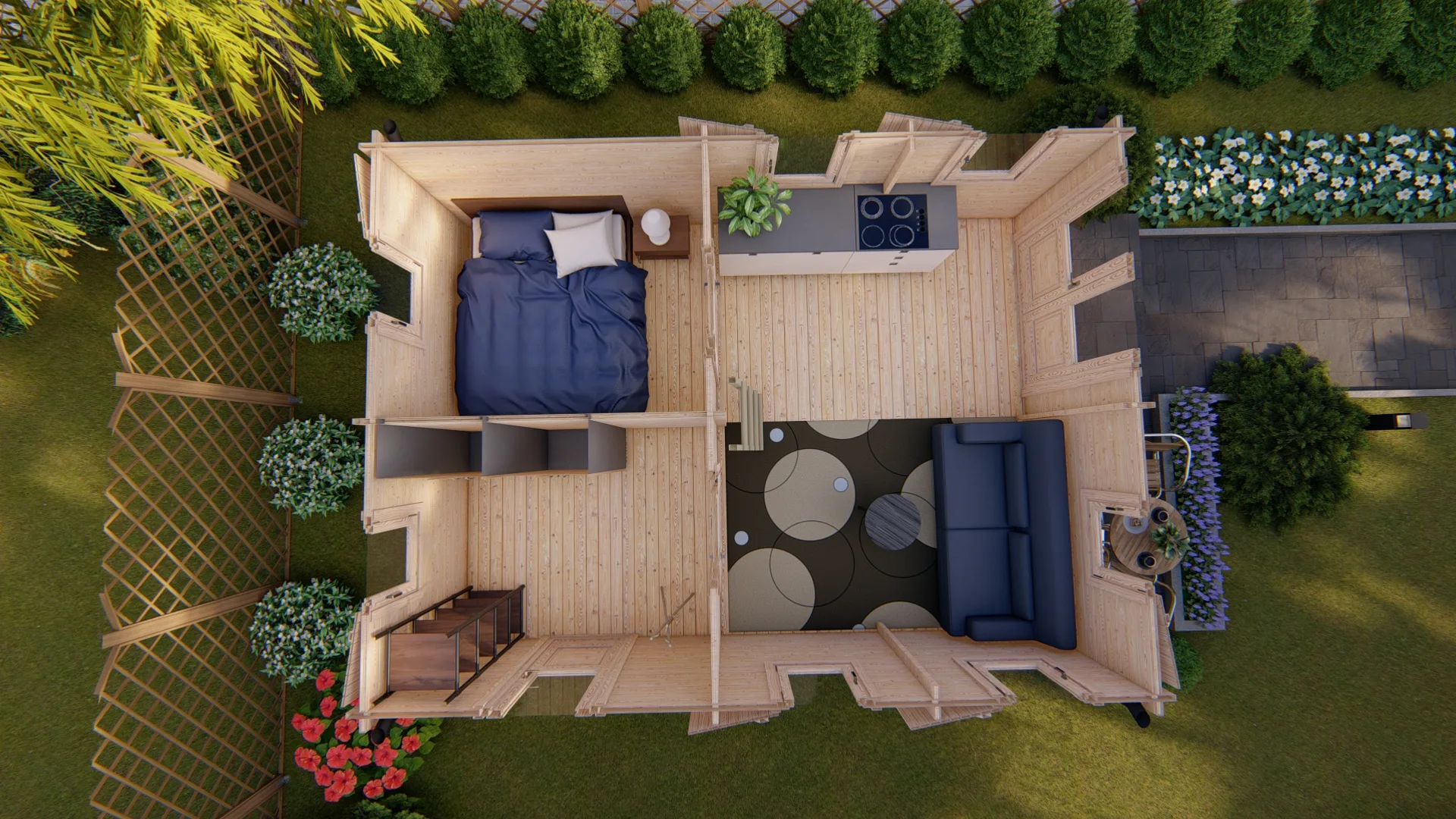 Garden House Torino 4.5×6 m - Image 16