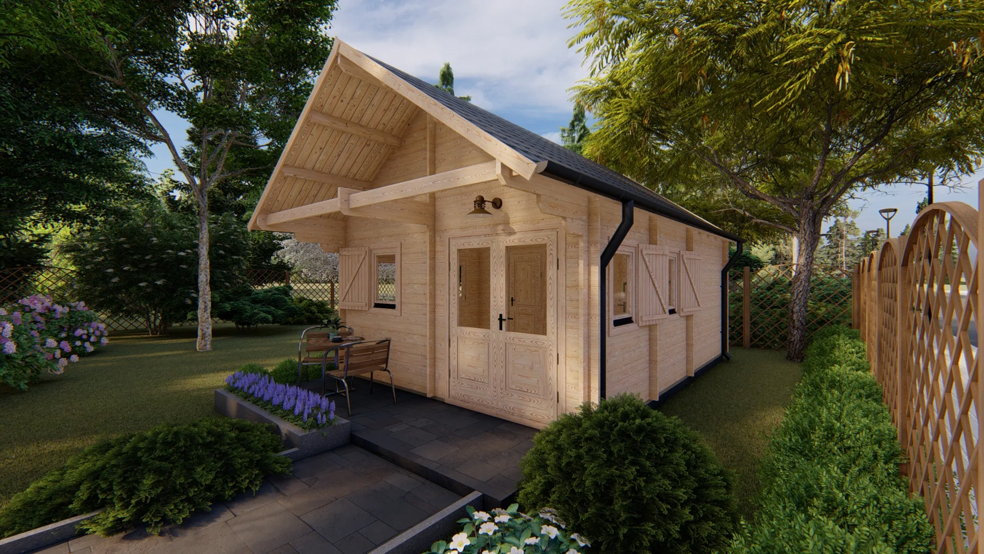 Garden House Torino 4.5×6 m - Image 11