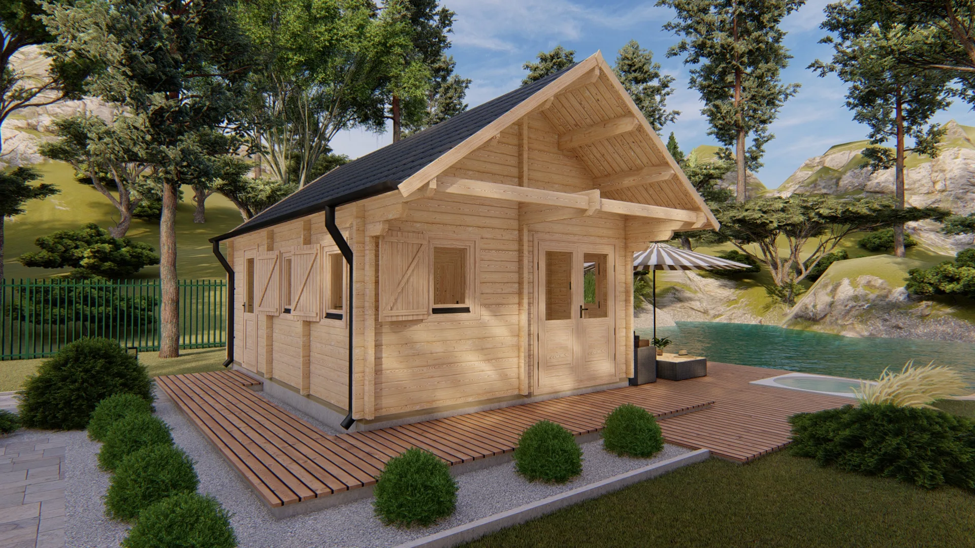 Garden House Torino 4.5×6 m
