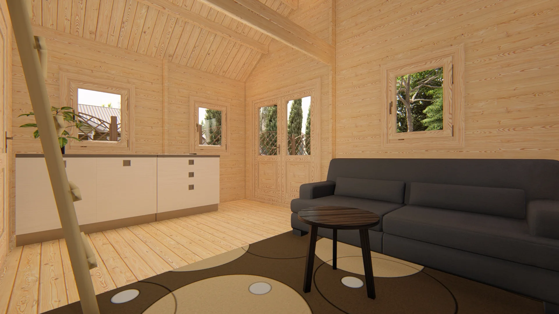 Garden House Torino 4.5×6 m - Image 14