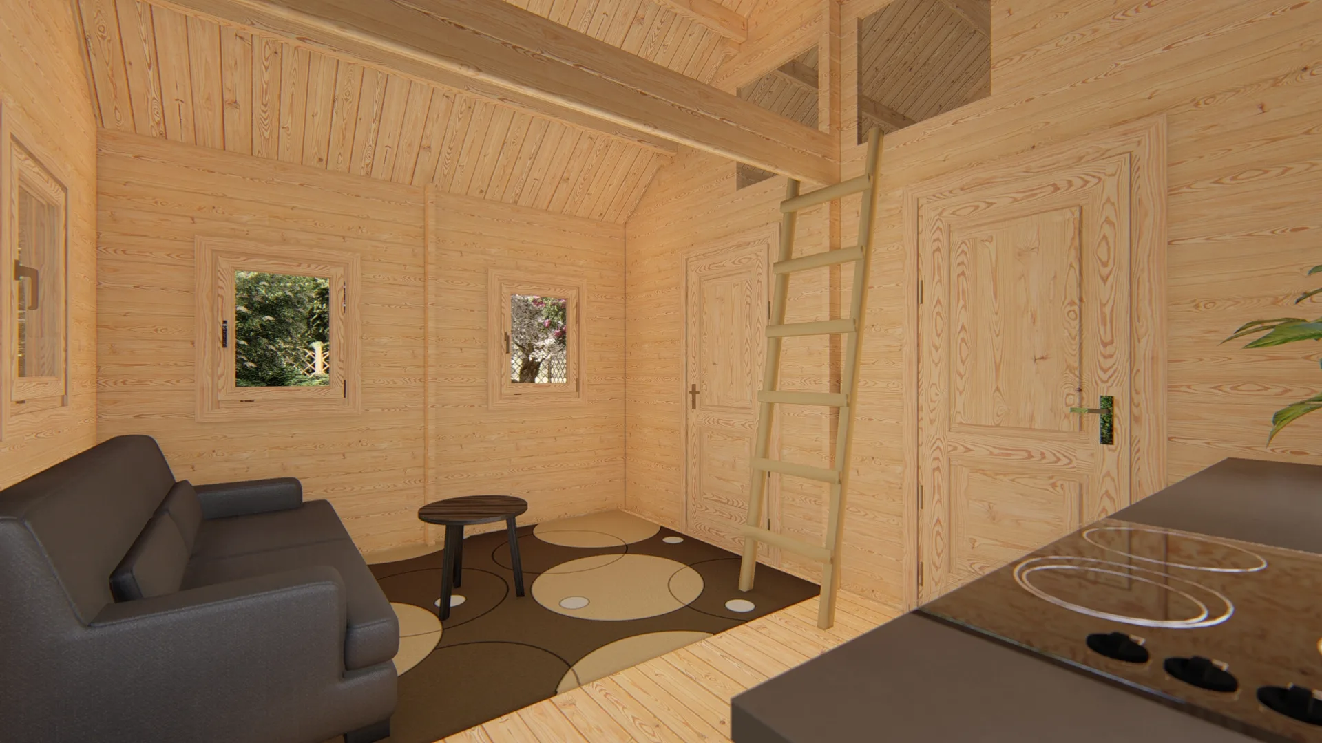 Garden House Torino 4.5×6 m - Image 15