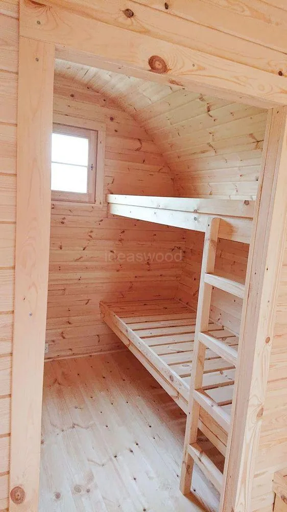Sauna Barrel 5.9 m, Dia. 1.97 m - Image 7