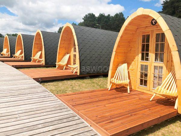 Camping Pod 2.4m x 3.0m Insulated