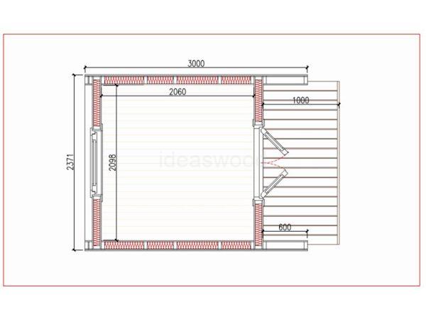 Camping Pod 2.4m x 3.0m Insulated - Image 19