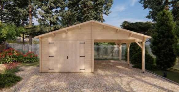 Wooden Garages & Carports for sale in UK