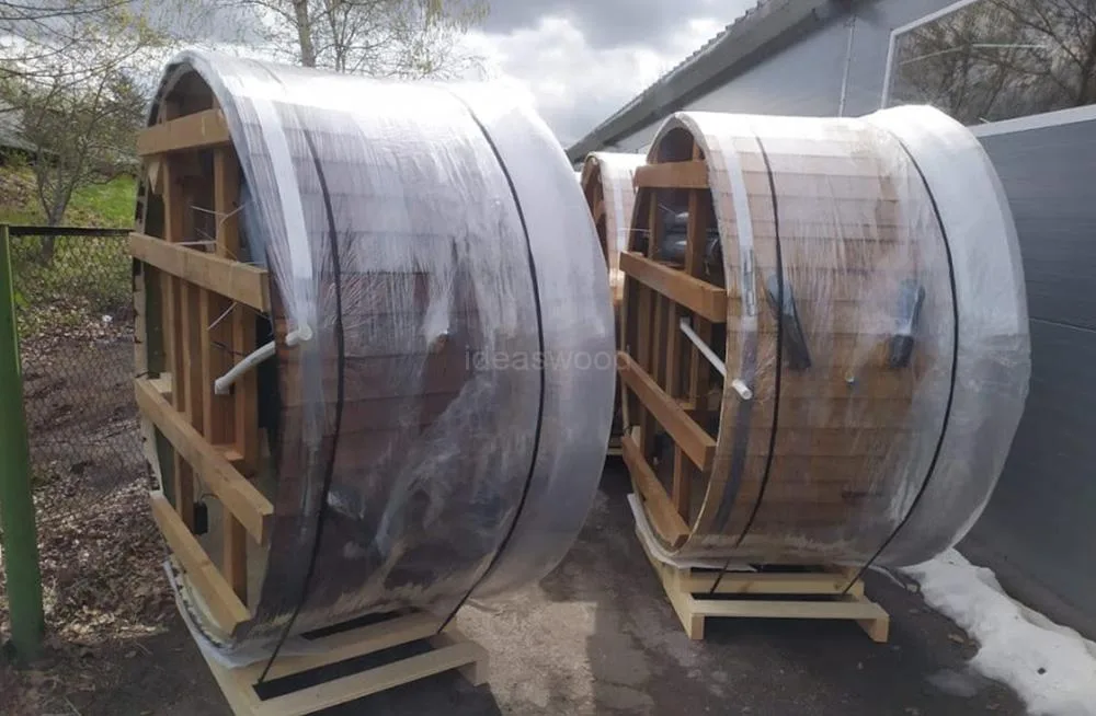 Hot tub with integral firewood stove - Image 5