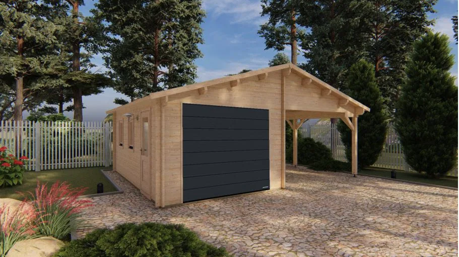 Garage+carport 6,8x5,6 m - Image 21
