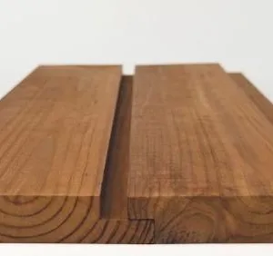 IdeasWood thermowood profile TW-04 — Half lap shadow groove