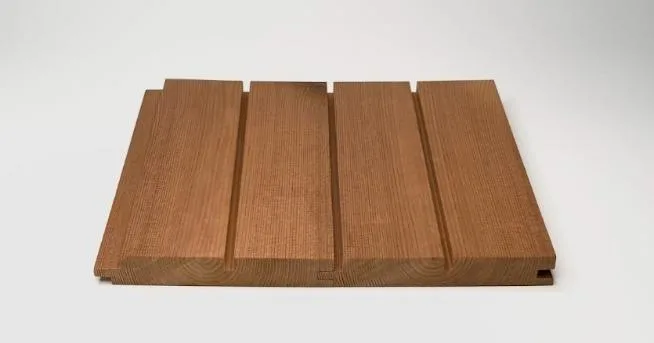 IdeasWood thermowood profile TW-05 — Half lap wide