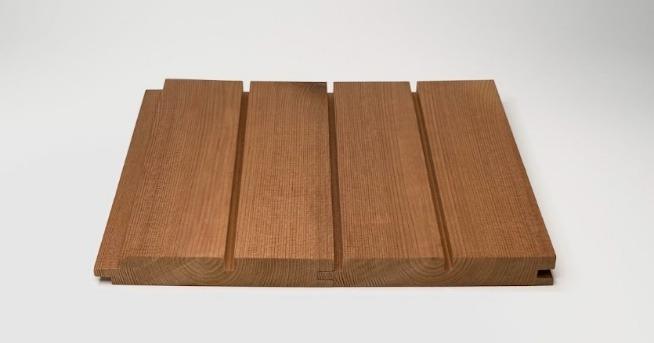 IdeasWood thermowood profile TW-05 — Half lap &mdash; wide