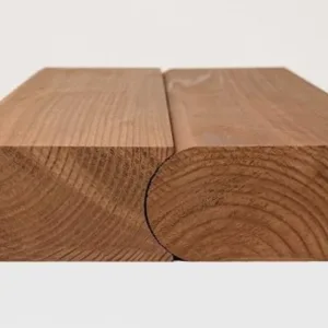 IdeasWood thermowood profile TW-15 — Hot tub sauna stave